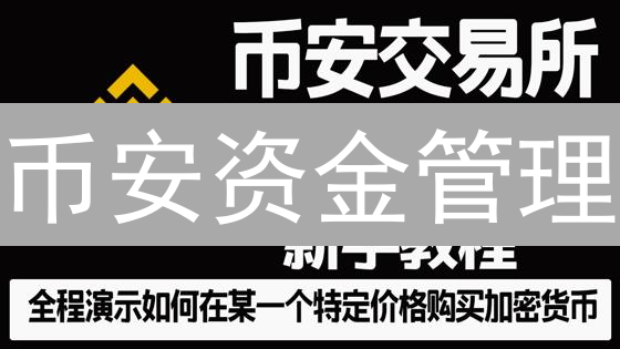 币安资金管理：止损止盈，玩转加密货币，告别爆仓！