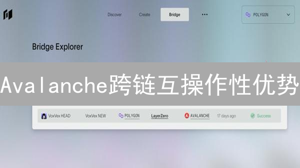 Avalanche跨链互操作性优势：子网架构与雪崩共识