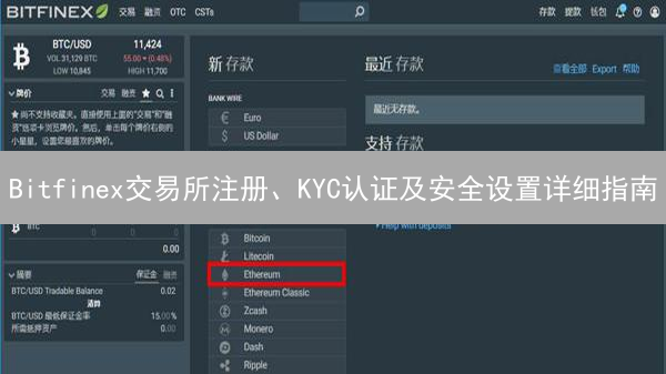 Bitfinex交易所注册、KYC认证及安全设置详细指南