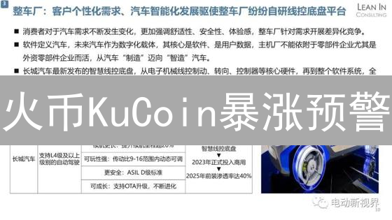 火币KuCoin暴涨预警？抓住下一波加密货币牛市！