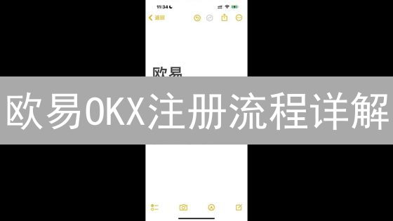 欧易OKX注册流程详解：新手入门指南（2024更新）