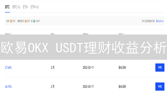 欧易OKX USDT理财收益分析：收益与风险并存的数字游戏